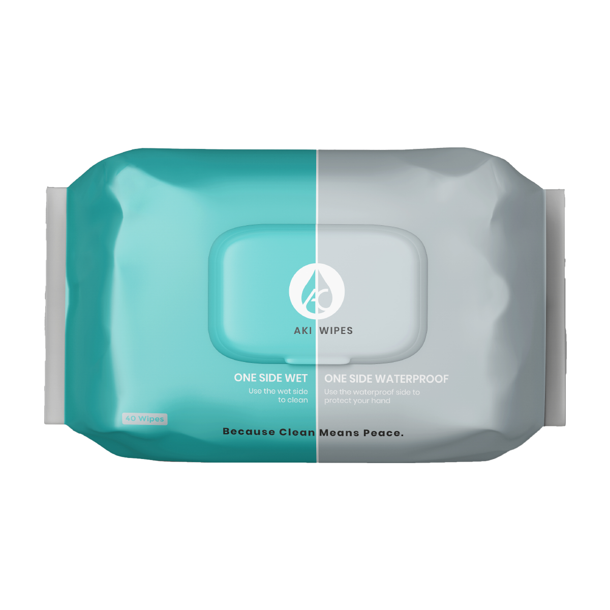 Aki Wipes (Dual-Sided Wet Wipes)